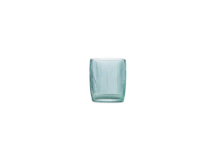 Petit vase en verre bleu Step