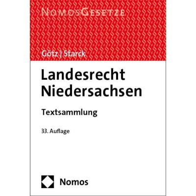 Landesrecht Niedersachsen, Taschenbuch von , Nomos
