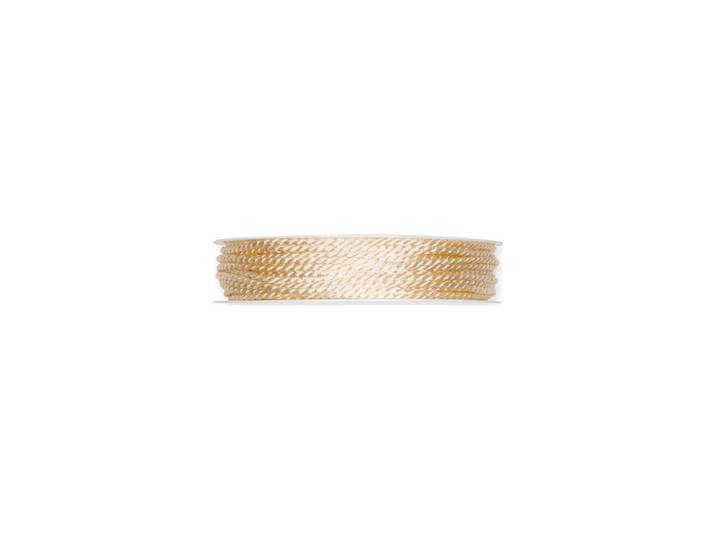 Halbach Satinkordel, creme 2 mm, 10 m
