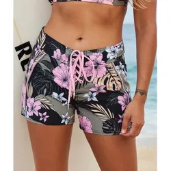 Roxy Pro The 93 Win Printed Damen Badeshorts - grau