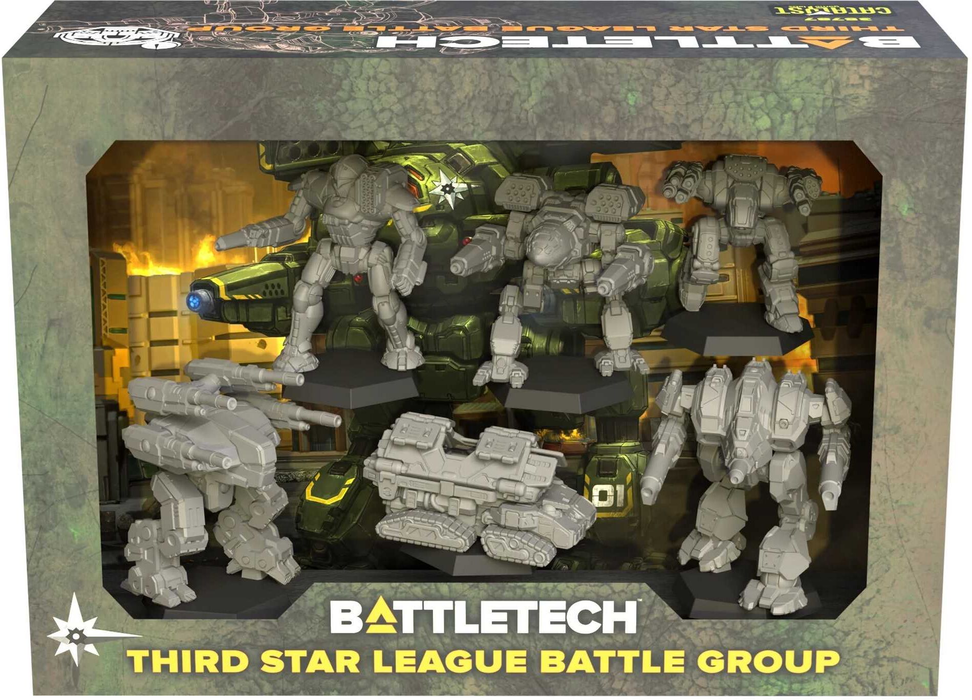 BattleTech: Third Star League Battle Group Force Pack - Tabletop Miniatures Expansion for BattleTech and Alpha Strike, Ages 10+, by Catalyst Game Labs