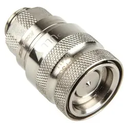 Koolance QD3 No-Spill Schnellverschluss gerade female, G1/4 Zoll, Wasserkühlung Anschluss, Silber