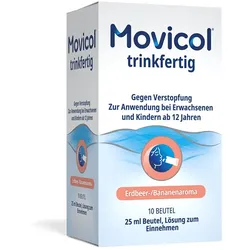 MOVICOL trinkfertig 25 ml Beutel Lsg.z.Einnehmen 10 St
