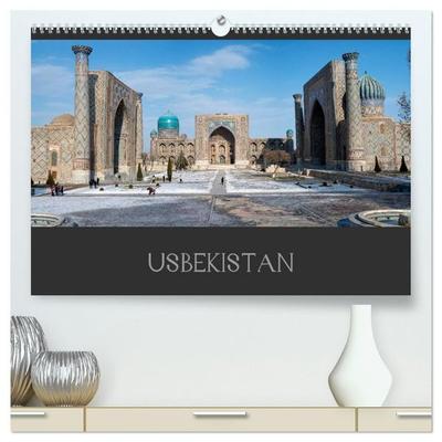 Usbekistan (hochwertiger Premium Wandkalender 2027 DIN A2 quer), Kunstdruck in Hochglanz