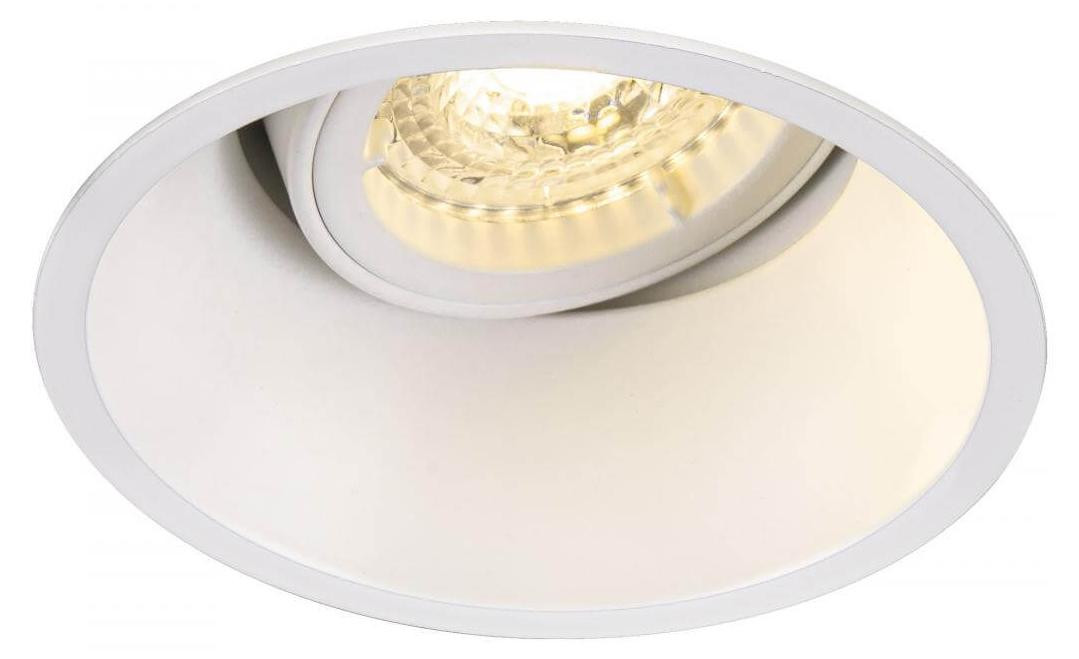 SLV Inbouwspot Horn wit rond