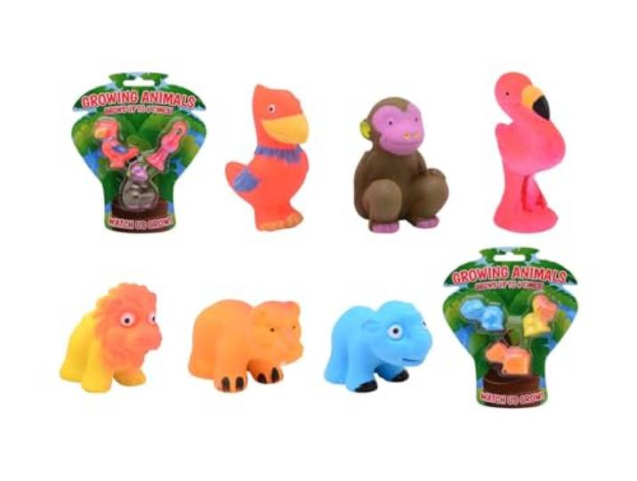 3 groeiende dieren op kaart 2 ass.24472