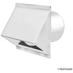 Wolf Wandhaube CWL DN 125 weiß