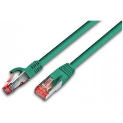 Wirewin Patchkabel: S/FTP, 30m, grün (S/FTP, CAT6a, 30 m), Netzwerkkabel