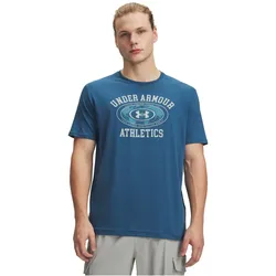 UNDER ARMOUR Armor Globe T-Shirt Herren 498 - wham blue/atlas green XL