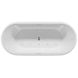Riho freistehende Badewanne Modesty 170x76 seidenmatt weiß, B090002105 B090002105