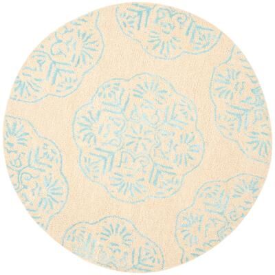 SAFAVIEH Handmade Bella Dinah Modern Floral Wool Rug