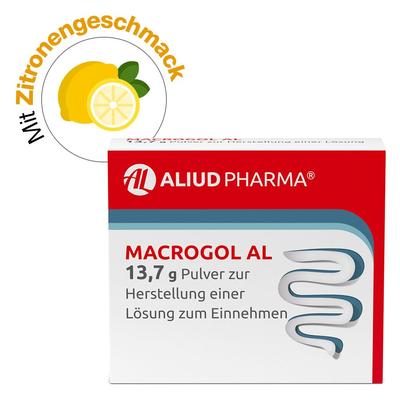 Macrogol AL 13,7 g Plv.z.Her.e.Lsg.z.Einnehmen 50 St Pulver zur Herstellung einer Lösung zum Einnehmen