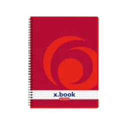 Herlitz Notizbuch Bürokleinmaterial 80 Blatt Rot A5