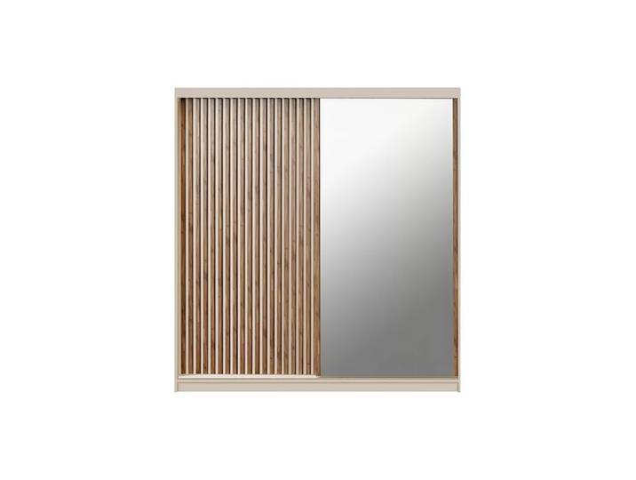 Vente-unique - Kleiderschrank mdf, One Size, Beige