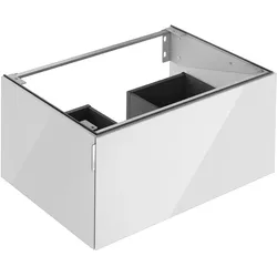 KEUCO EDITION 11 ART Waschtischunterschrank, 1 Frontauszug, 800x350x490mm, mit LED-Beleuchtung, 32511880801, Korpus/Front: Manhattan Glas / Manhattan Glas
