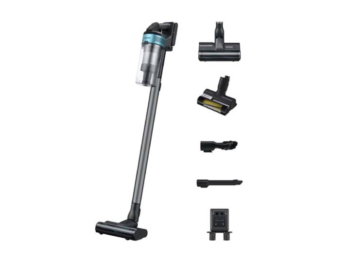 Samsung Jet 75E PetPRO Akku-Staubsauger, 200 W, Inkl. Tierhaarbürste Pet Tool und weiterem Zubehör, Mint, VS20B75BGR1/WD