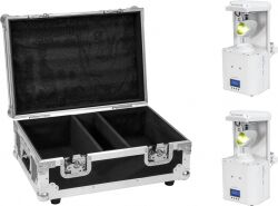 EuroLite Set 2x LED TSL-350 Scan COB white + Case TILBUD NU