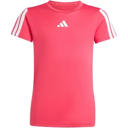 adidas Training Essentials 3-Streifen T-Shirt Mädchen KS9265 - power pink/white 140