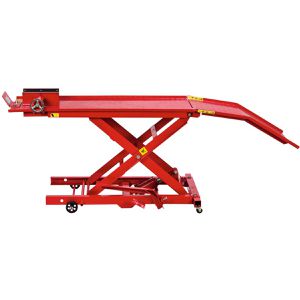 DEMA Hebebühne 24362, für Motorrad, 20-83 cm Hubhöhe, hydraulisch, mit Fußpedal, Tragkraft 360 kg