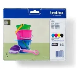 Brother, Druckerpatrone, LC-221 Valuepack (BK, C, M, Y)