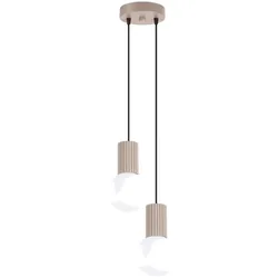 Sollux SL.1978 Pendelleuchte HALO 2P taupe