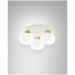 Fabas Luce 3767-65-102 Kino Deckenleuchten 36W Weiss