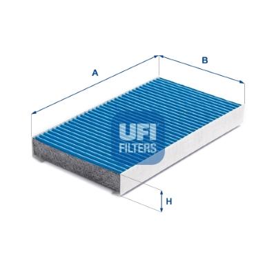 UFI Filter, Innenraumluft 34.155.00 für LAND ROVER