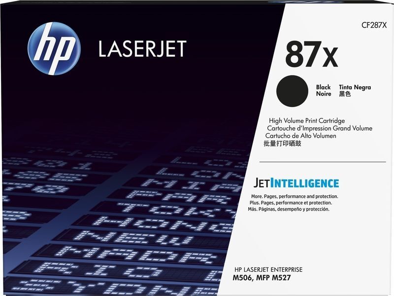 HP 87X (CF287X) - Noir - Toner - Grande capacité Noir