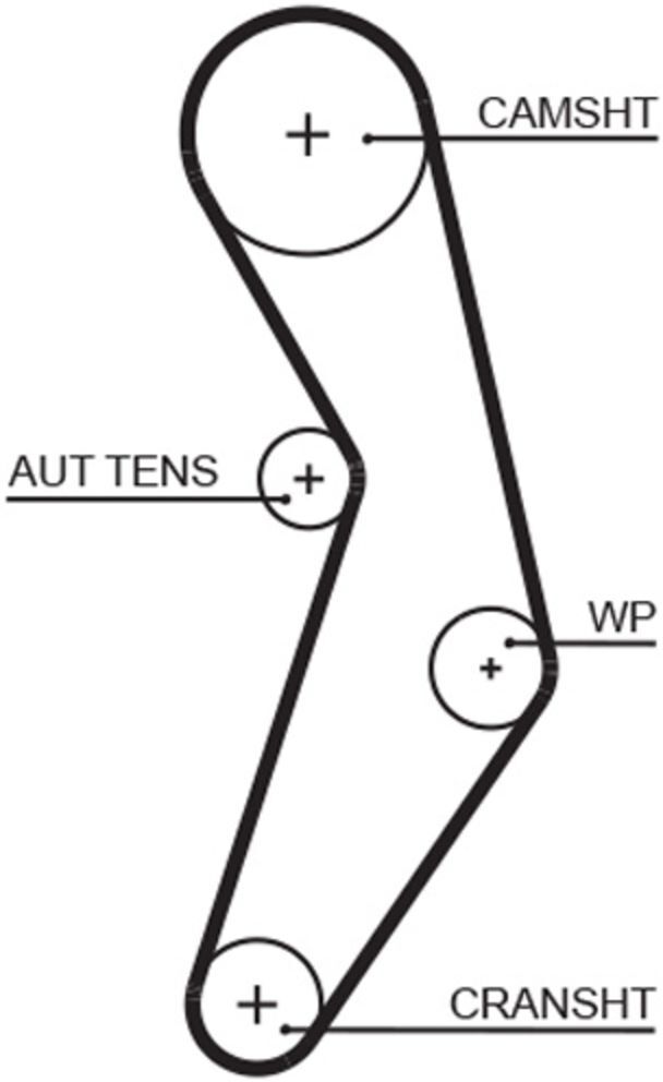 Zahnriemen GATES 5503XS
