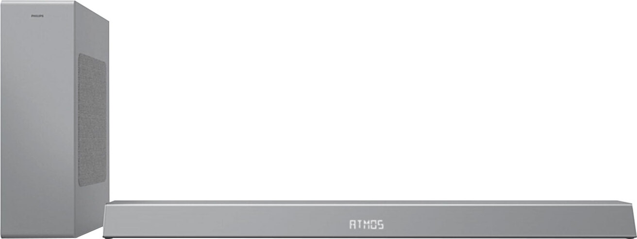 Philips TAB8505/10, 2.1 Kanäle, 200 W, Dolby Atmos, Dolby Digital, Dolby Digital Plus, Dolby TrueHD, 240 W, 200 W, 8 Ohm