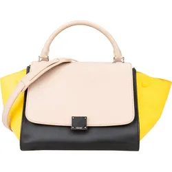 Céline Céline Tricolor Leather Trapeze Handbag Koffer24