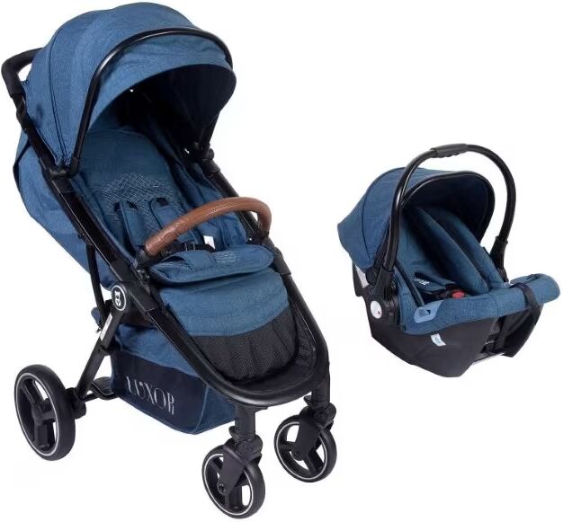 Ursitos Carrinho de Bebé Duo Luxor C688 Preto-Azul