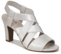 Women's Charlotte Pump by Life Stride® by LifeStride in Silver Fabric (Size 9 M)