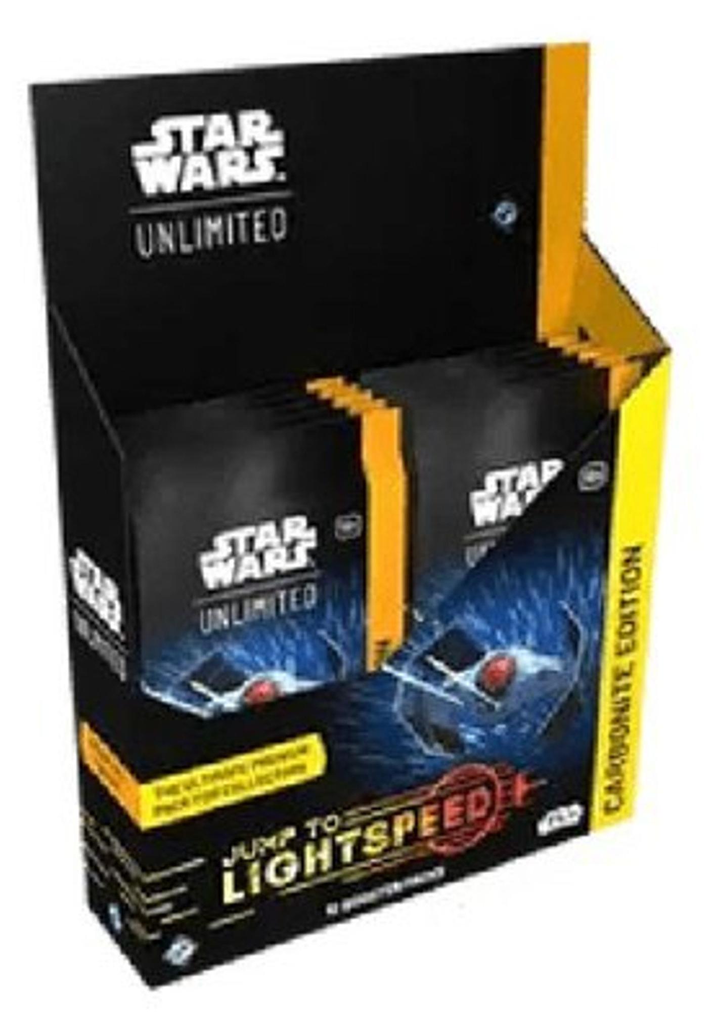 Star Wars Unlimited JTL Jump to Lightspeed Carbonite Edition Booster Box