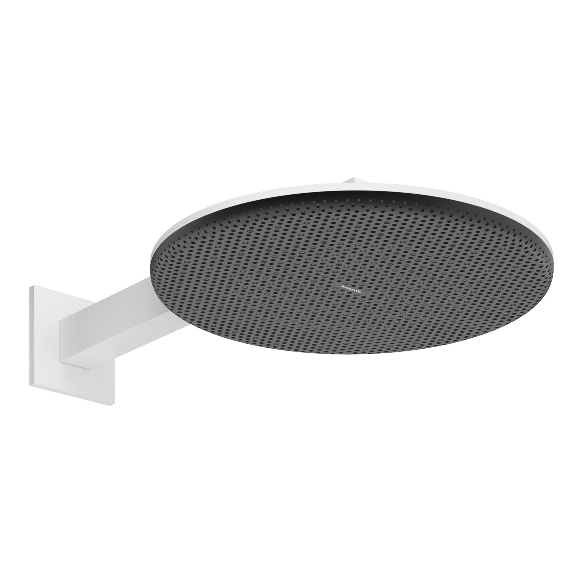 hansgrohe Kopfbrause Raindance Alive S 2jet, Mindestfließdruck 0,9, mattweiß (24540700)