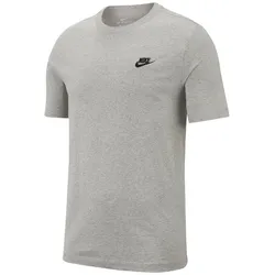 NIKE Sportswear Freizeit T-Shirt Herren dunkelgrau/schwarz L