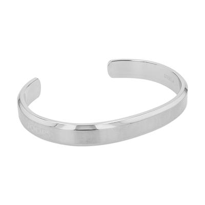 Armspange JOOP, silber (edelstahlfarben), Armbänder, Herren, Edelstahl, Armspange