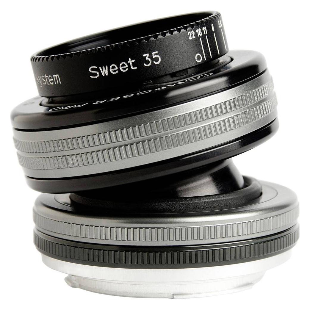 Lensbaby Composer Pro II inkl. Sweet 35 Optik Canon EF (Canon EF, APS-C / DX, Vollformat) (LBCP235C)