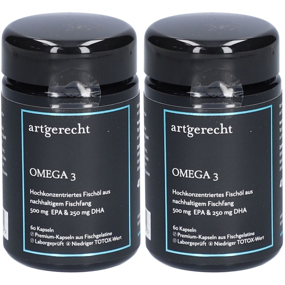 Omega 3 Fischoelkapseln x2 2x60 St Kapseln