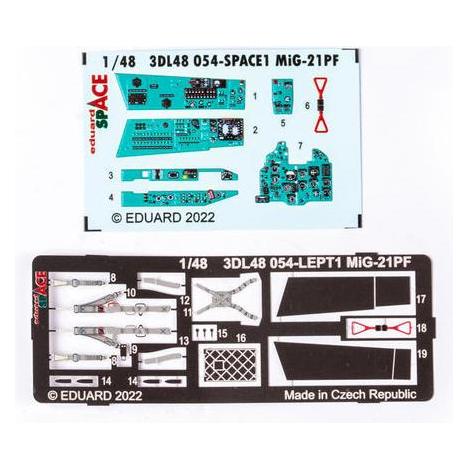 Eduard MiG-21PF SPACE for (3DL48054)