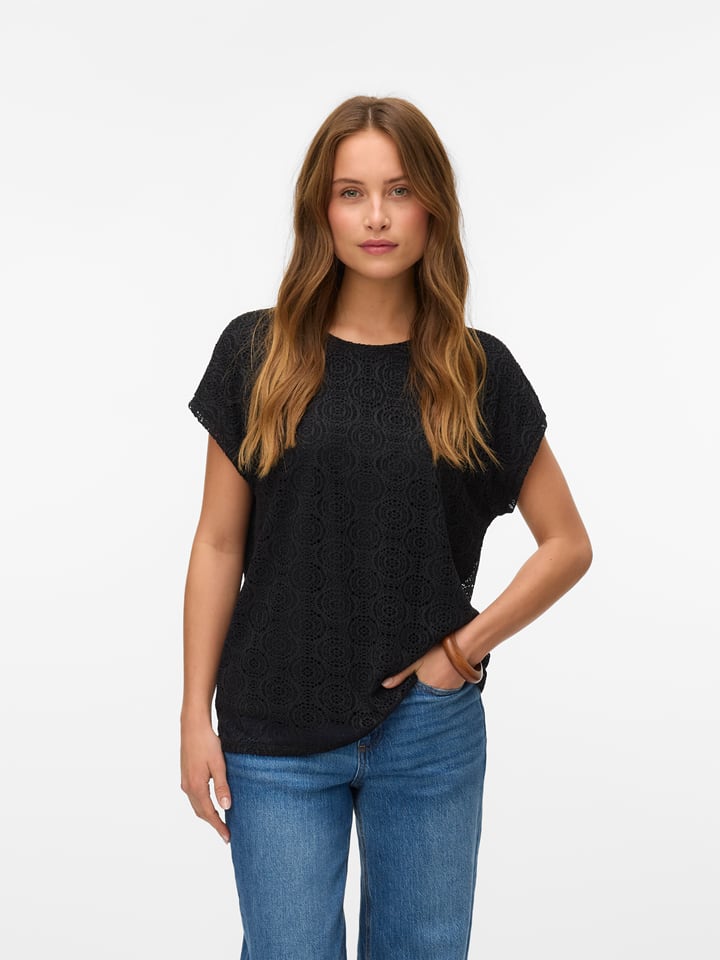 Vero Moda Bluse in Schwarz - S