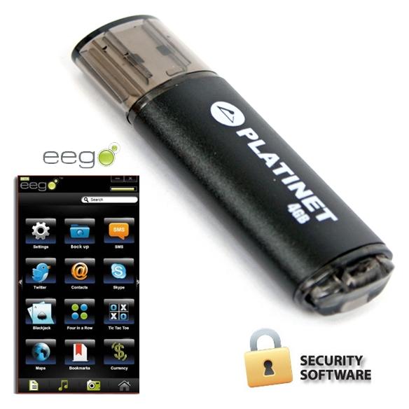 Platinet Pendrive USB 2.0 4GB (TO3430) (4 GB, USB-A) (PMFE4)