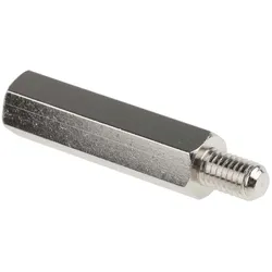 RS PRO, Zubehör Befestigungstechnik, Brass Hex. Threaded Spacer M5x30mm