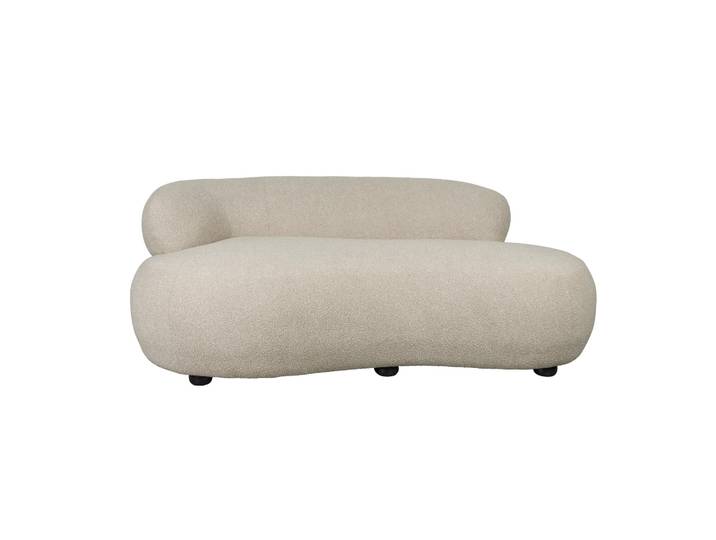 2-seater Lounge Sofa White Label Living Noxx, 185 x 115 cm, Beige, New, Elegance & comfort - ideal for relaxing hours