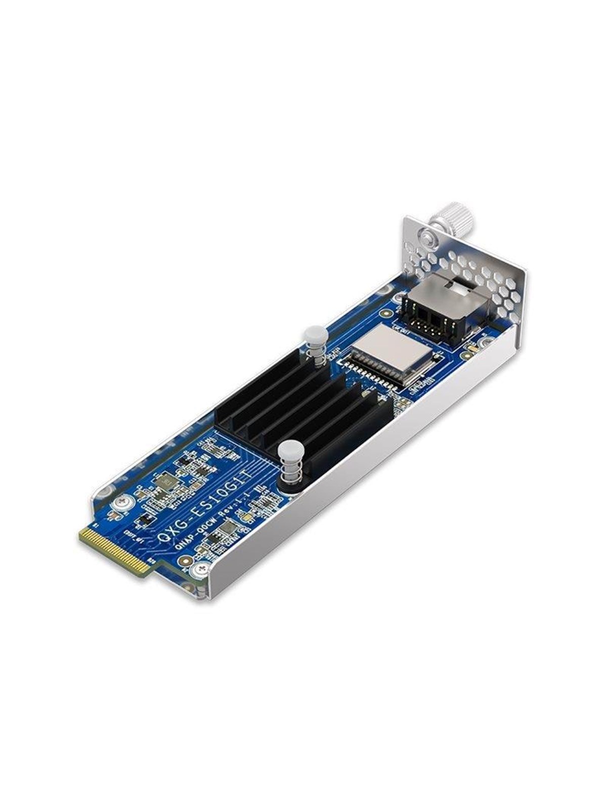 QNAP QXG-ES10G1T - expansion module - PCIe 3.0 x4 - 100M/1G/2.5G/5G/10 Gigabit Ethernet x 1