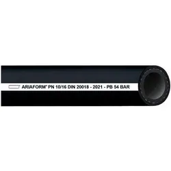 Teguma Pressluft-/Wasserschlauch ARIAFORM®/DIN ID 6mm AD 13,0mm L.100m Schwarz