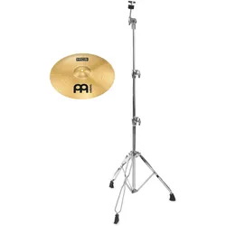Meinl HCS 14" Crash + gerader Beckenständer SET