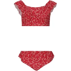 ZigZag Tropical Bikini Mädchen 3786 - print red flowers 8 (128)