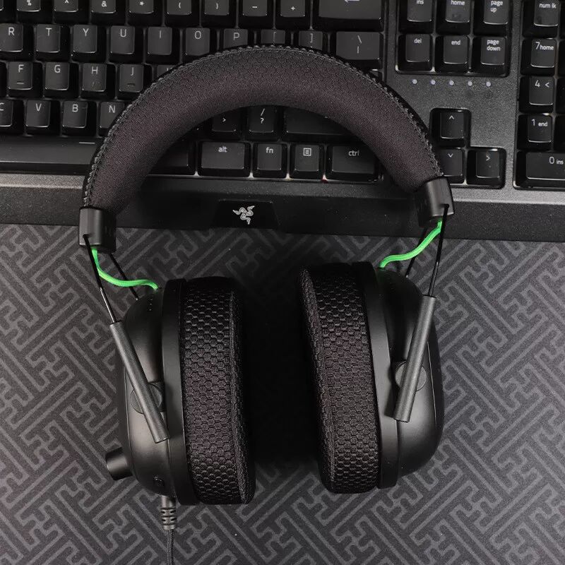 INF Coussinets de rechange pour casque Razer BlackShark V2 Pro SE - Noir