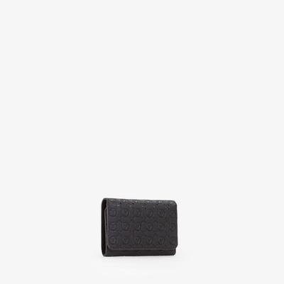 Geldbörse VALENTINO BAGS "SAMBA RE", Damen, nero, Lederimitat, Kleinlederwaren, Geldbeutel, Portemonnaie mit praktischem Druckknopf